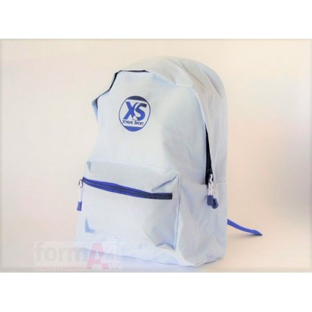 MOCHILA GRANDE XS 34X44X18CM. AZUL CLARO
