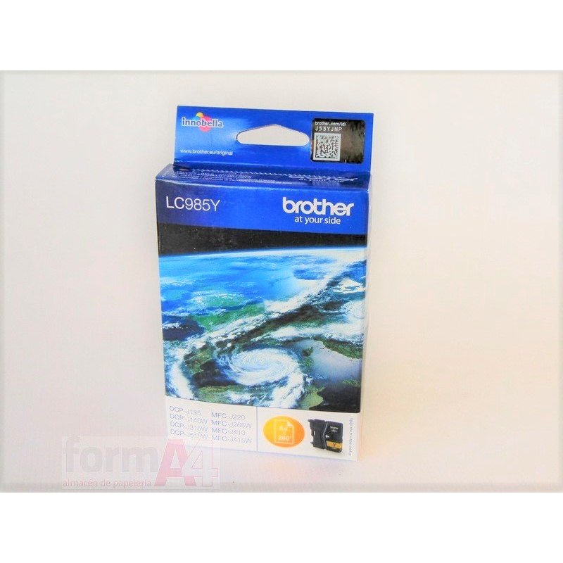 BROTHER CARTUCHO LC985Y AMARILLO