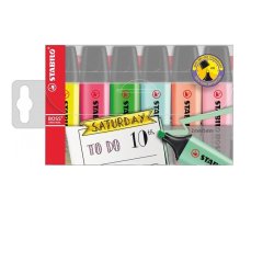 MARCADOR FLUORESCENTE STABILO BOSS MY EST/6