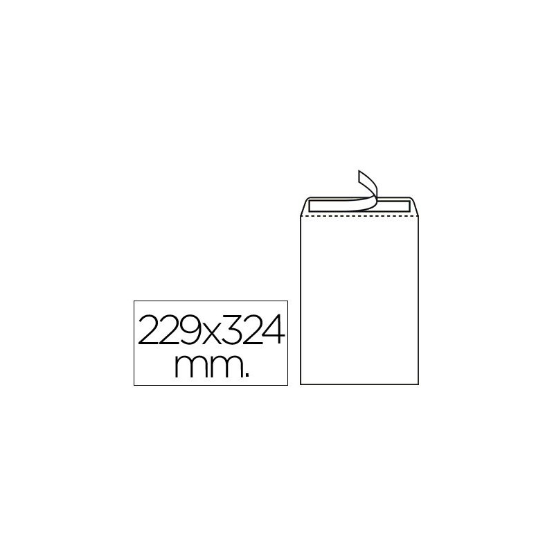 BOLSA BLANCA AUTOSAM 229X324MM C/250