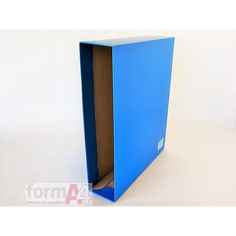 CAJETIN ARCHIVADOR ARCHICOLOR FOLIO AZUL