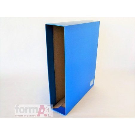 CAJETIN ARCHIVADOR ARCHICOLOR FOLIO AZUL
