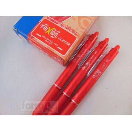 ROLLER PILOT FRIXION CLICKER ROJO