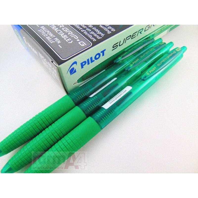 BOLIGRAFO PILOT SUPERGRIP G VERDE