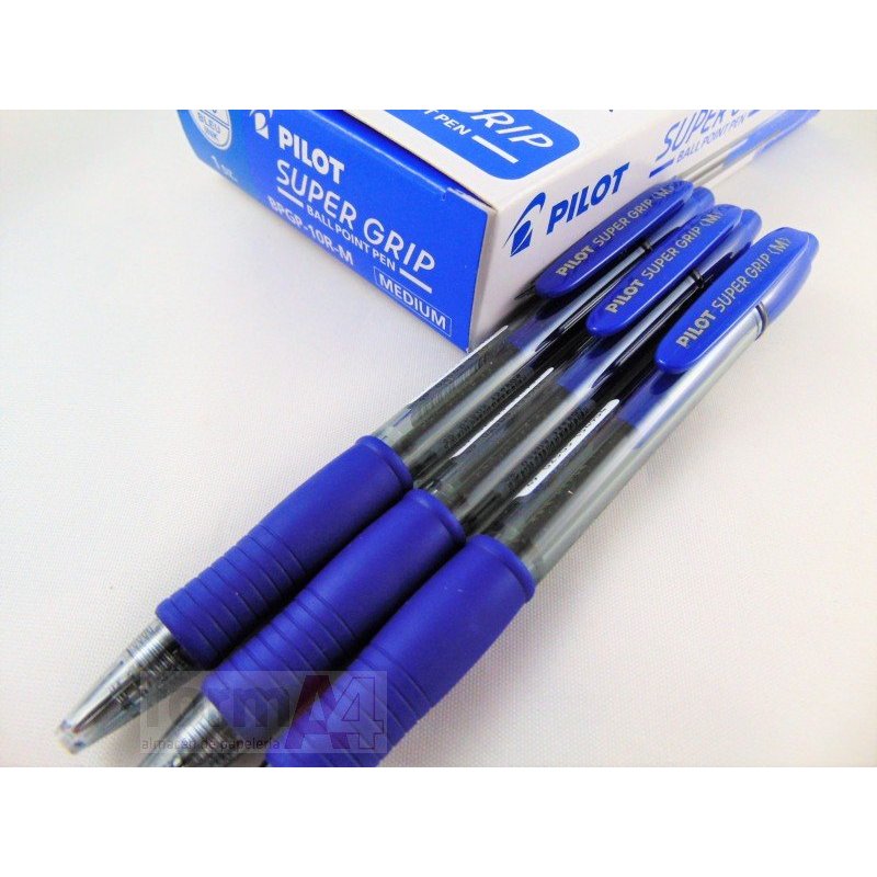 BOLIGRAFO PILOT SUPERGRIP AZUL