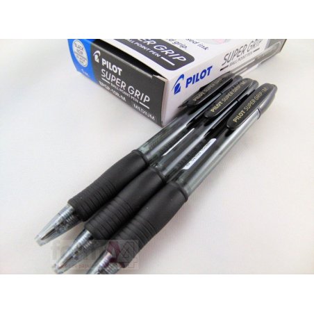 BOLIGRAFO PILOT SUPERGRIP NEGRO