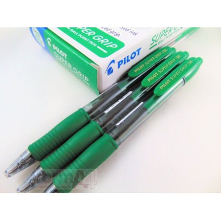 BOLIGRAFO PILOT SUPERGRIP VERDE