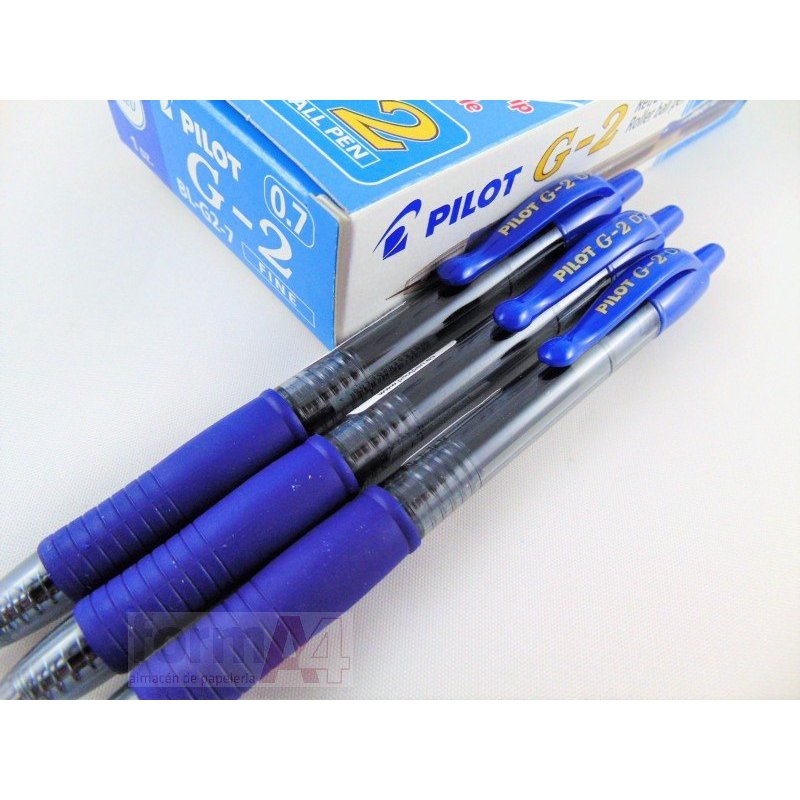 BOLIGRAFO PILOT G-2 AZUL