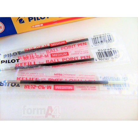 RECAMBIO BOLIGRAFO PILOT SUPERGRIP ROJO