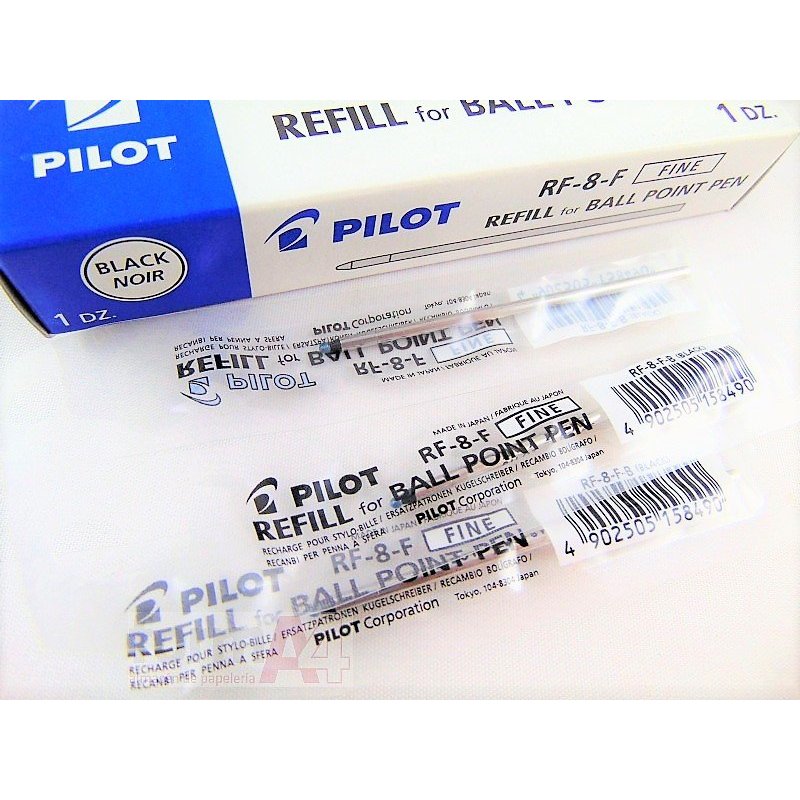 RECAMBIO BOLIGRAFO PILOT MULTIFUNCION NEGRO