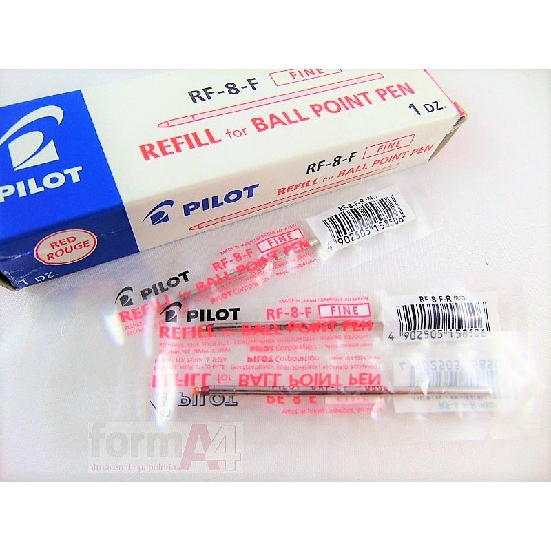 RECAMBIO BOLIGRAFO PILOT MULTIFUNCION ROJO