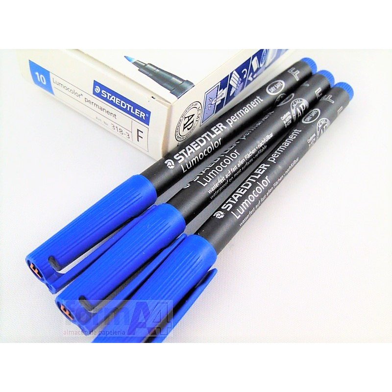 ROTULADOR PERMANENETE LUMOCOLOR 318 P/F VERDE