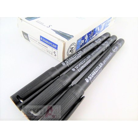 ROTULADOR PERMANENETE LUMOCOLOR 313 P/SF NEGRO