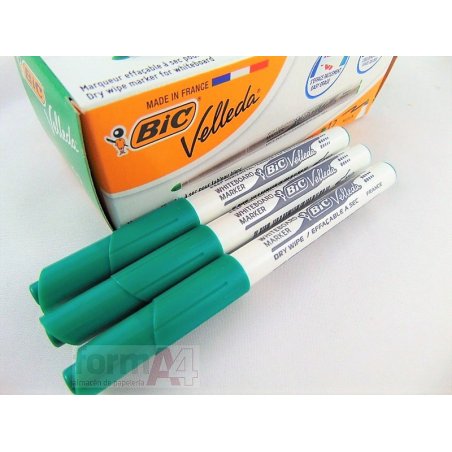 ROTULADOR BIC VELLEDA MEDIUM VERDE