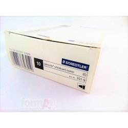 ROTULADOR DE PIZARRA BLANCA LUMOCOLOR 351 NEGRO