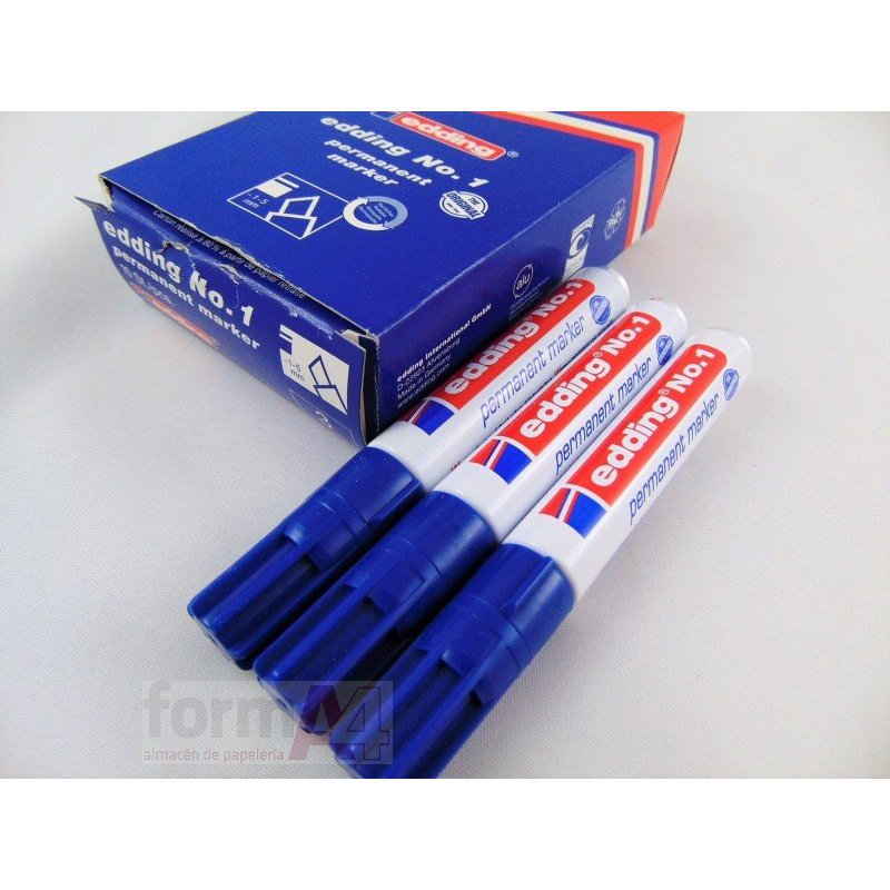 ROTULADOR EDDING Nº 1 AZUL