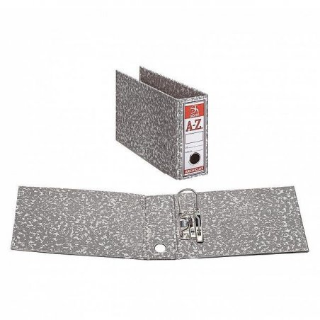 ARCHIVADOR DOHE JASPEADO GRIS 4º AP.