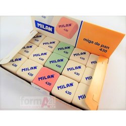 GOMA DE BORRAR MILAN 430 C/30 UNID.
