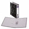 ARCHIVADOR DOHE JASPEADO NEGRO A4