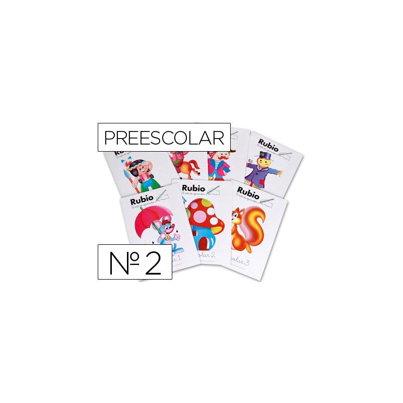 CUADERNO RUBIO PRE-ESCOLAR 2