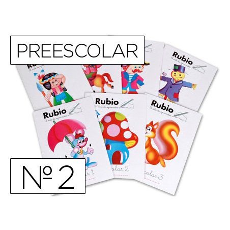CUADERNO RUBIO PRE-ESCOLAR 2