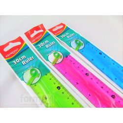 REGLA FLEXIBLE KEYROAD 30CM. 