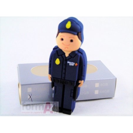 MEMORIA USB POLICIA NACIONAL 8GB