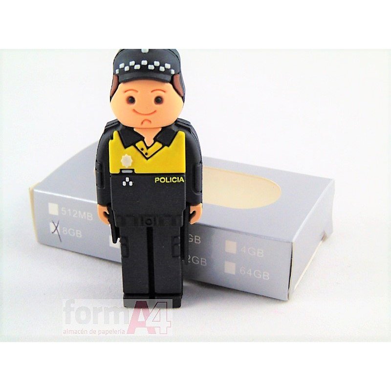 MEMORIA USB POLICIA LOCAL 8GB