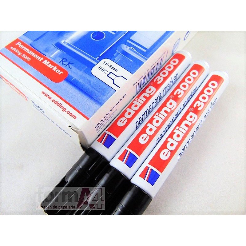 ROTULADOR EDDING 3000 NEGRO