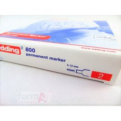 MARCADOR EDDING 800 ROJO