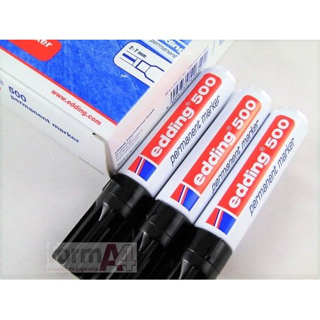 MARCADOR EDDING 500 NEGRO