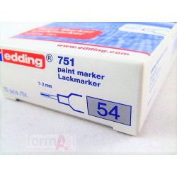 ROTULADOR EDDING 751 PLATA