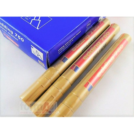 ROTULADOR EDDING 750 ORO