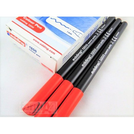 ROTULADOR EDDING 1200 ROJO