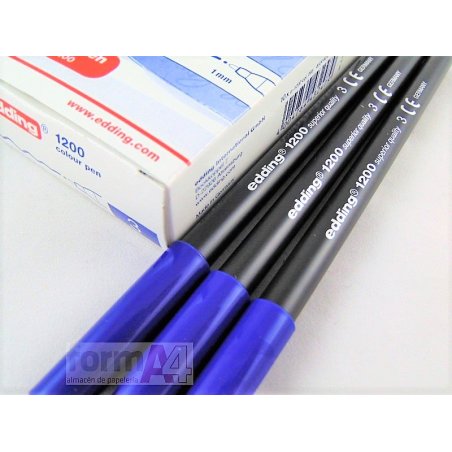 ROTULADOR EDDING 1200 AZUL
