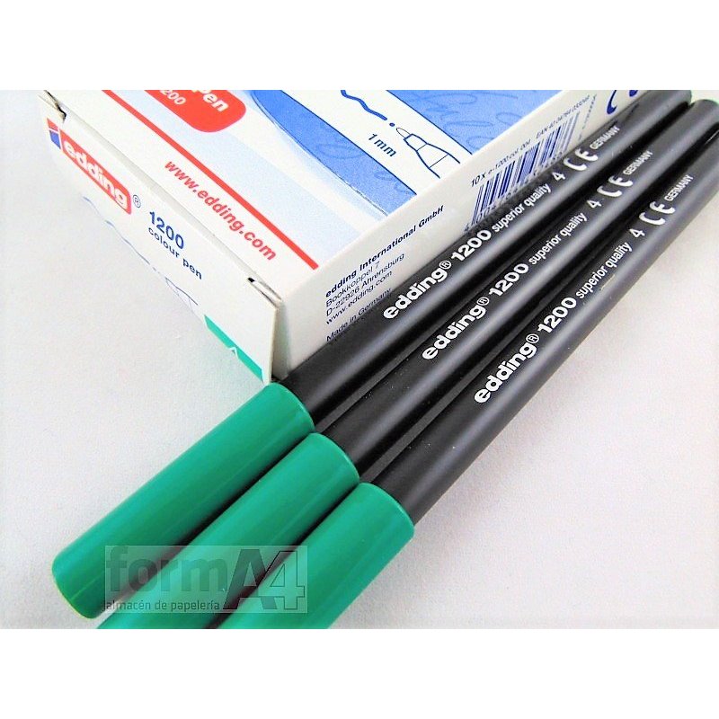 ROTULADOR EDDING 1200 VERDE