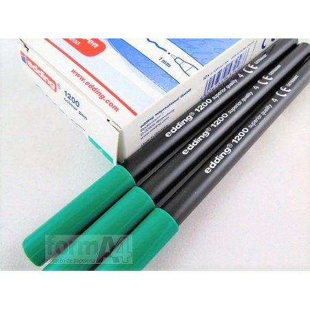ROTULADOR EDDING 1200 VERDE