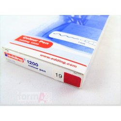 ROTULADOR EDDING 1200 CARMIN