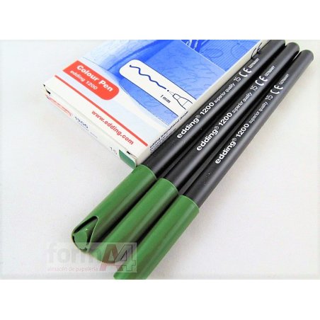 ROTULADOR EDDING 1200 VERDE OLIVA