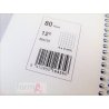 CUADERNO ESPIRAL PACSA 12º 80H.CUADROS NATURAL