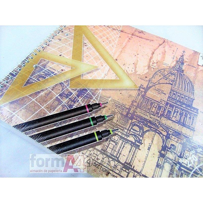 BLOC DIBUJO PACSA CON 2 TALADROS FOLIO 20H. LISO 