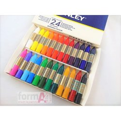 COLORES A LA CERA MANLEY C/24