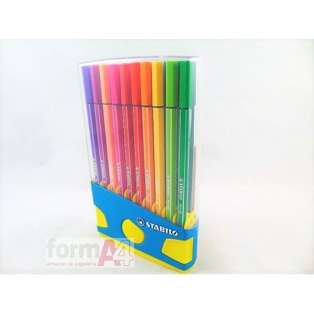 ROTULADOR STABILO PEN 68 PARADE TURQUESA EST/20