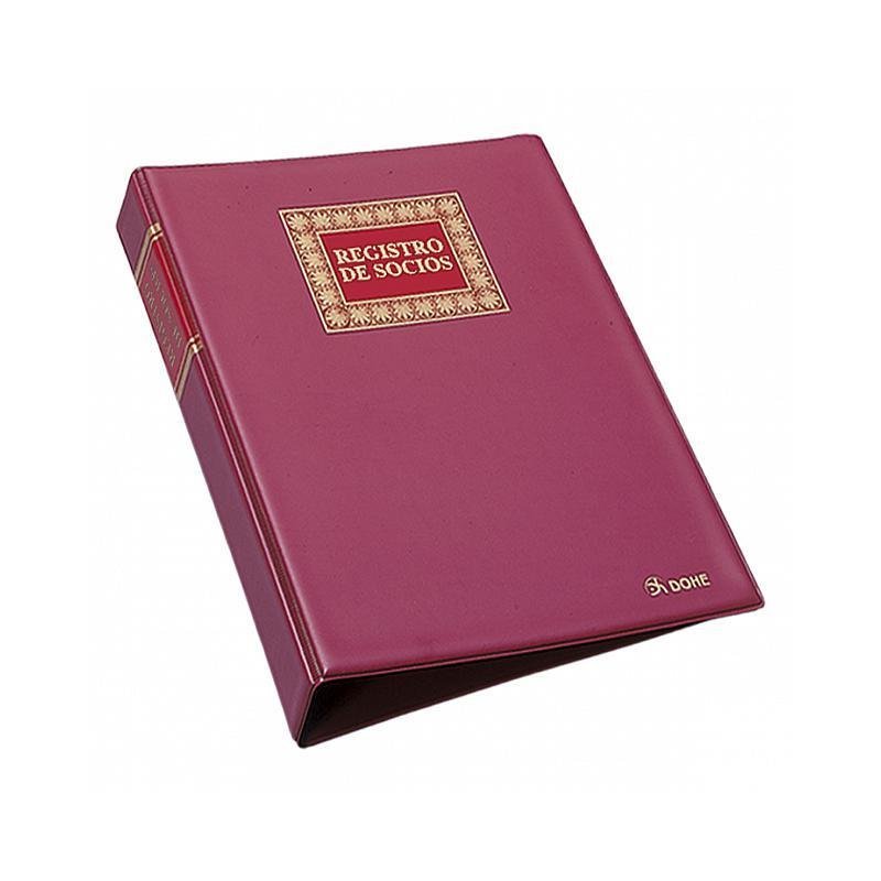 LIBRO DE SOCIOS DOHE FOLIO HOJAS MOVILES 100H.