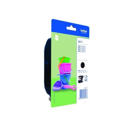 BROTHER CARTUCHO LC221BK NEGRO