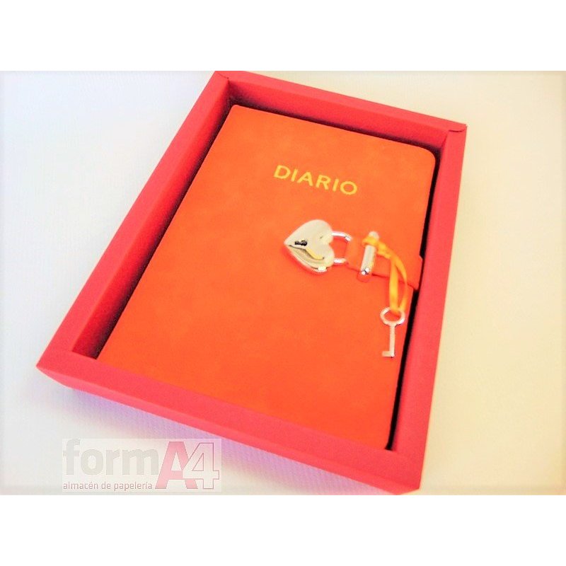 DIARIO NAPA LUJO NARANJA