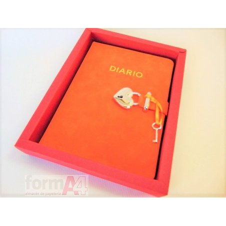 DIARIO NAPA LUJO NARANJA