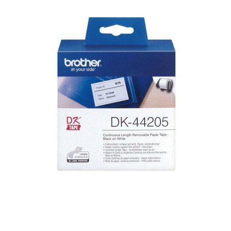 ETIQUETA CONTINUO BROTHER 62MMX30M DK44205