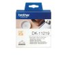 ETIQUETA PAPEL PRECORTADA BROTHER 12MM DK11219