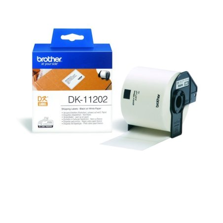 ETIQUETA PAPEL PRECORTADA BROTHER 62X100MM DK11202